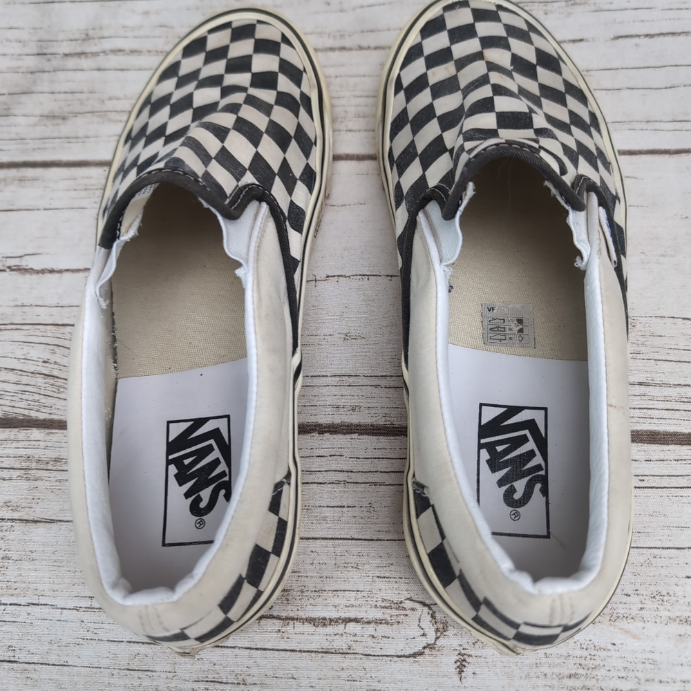 Vans Classic Checkerboard X Fast Times At Ridgemont High Slip On  Men 9 Wmn 10.5 - Picture 6 of 11